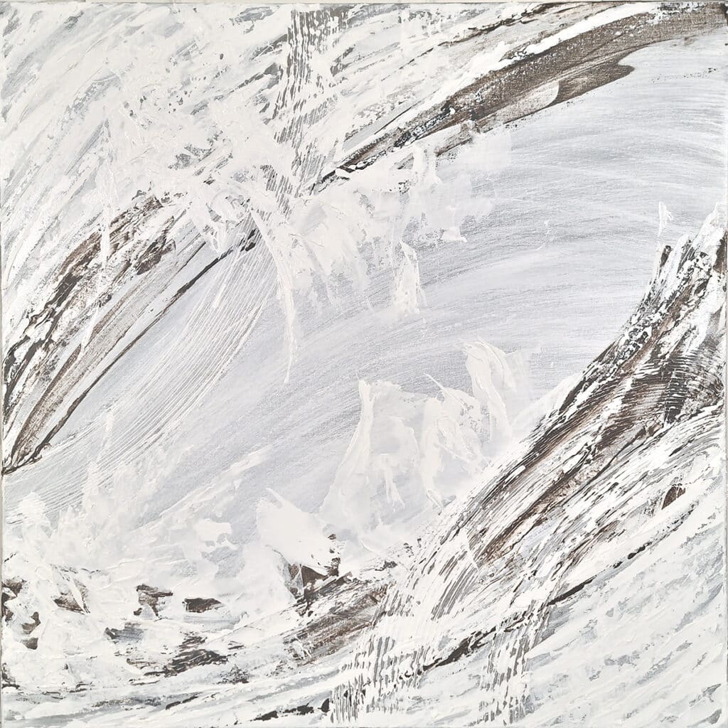 Summer Wind   }  Acrylic on canvas  30 x 30 inches